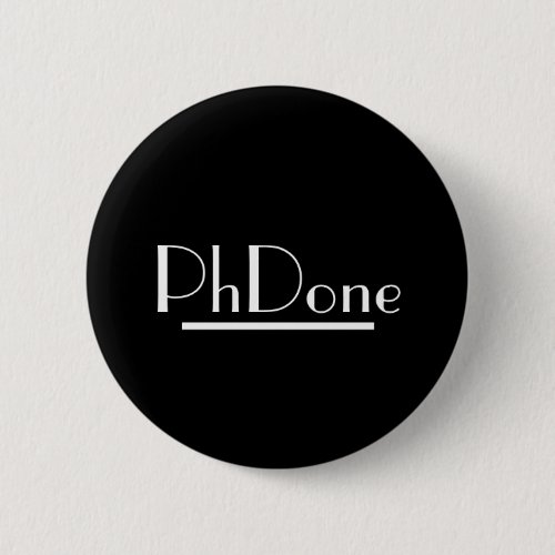 PhDone Button Badge